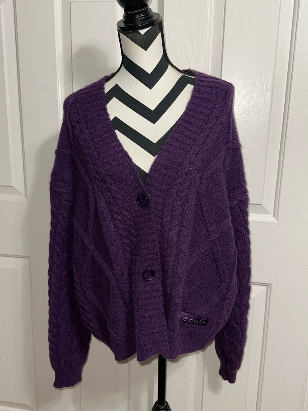 Speak Now Taylor’s Version Plush Cable-Knit V-Neck Cardigan
